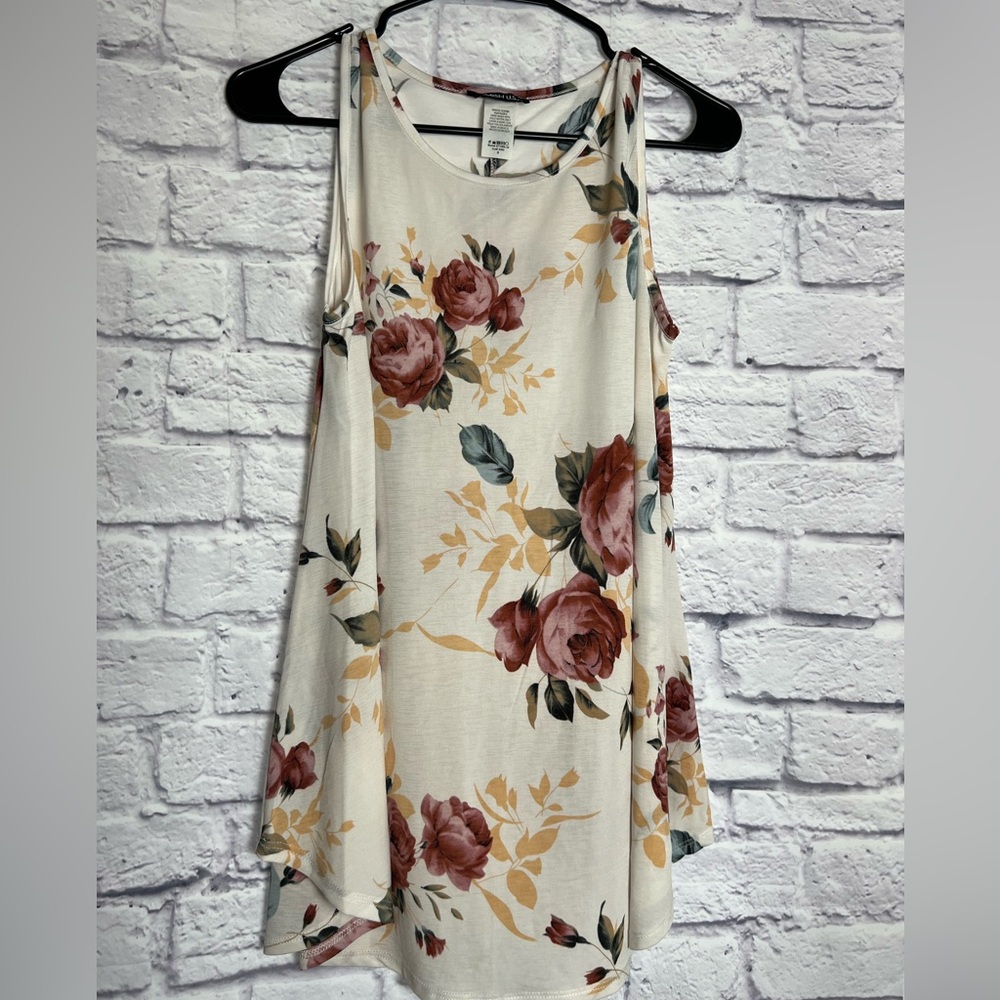 Heimish Floral Tank Top Blouse